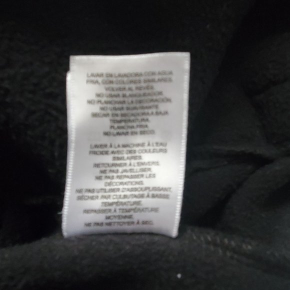 FILA Women's Black Color Block Quarter Zip Fleece Pullover Sweatshirt Sz Medium - Picture 8 of 15